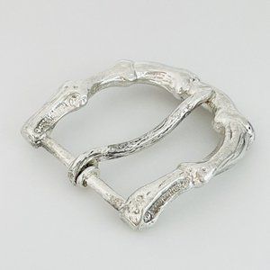 RARE Tiffany & Co. Bamboo Belt Buckle | Sterling Silver Unisex